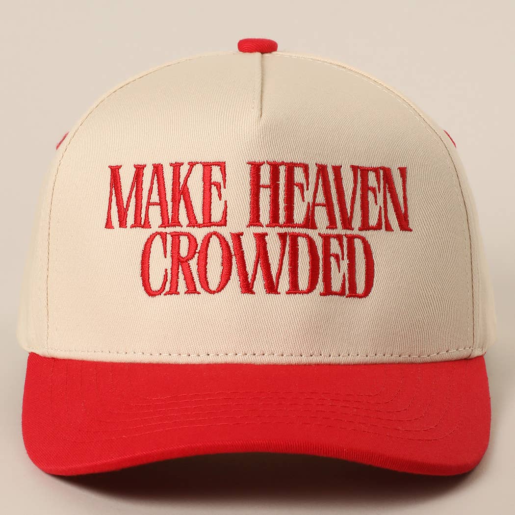 MAKE HEAVEN CROWDED RED