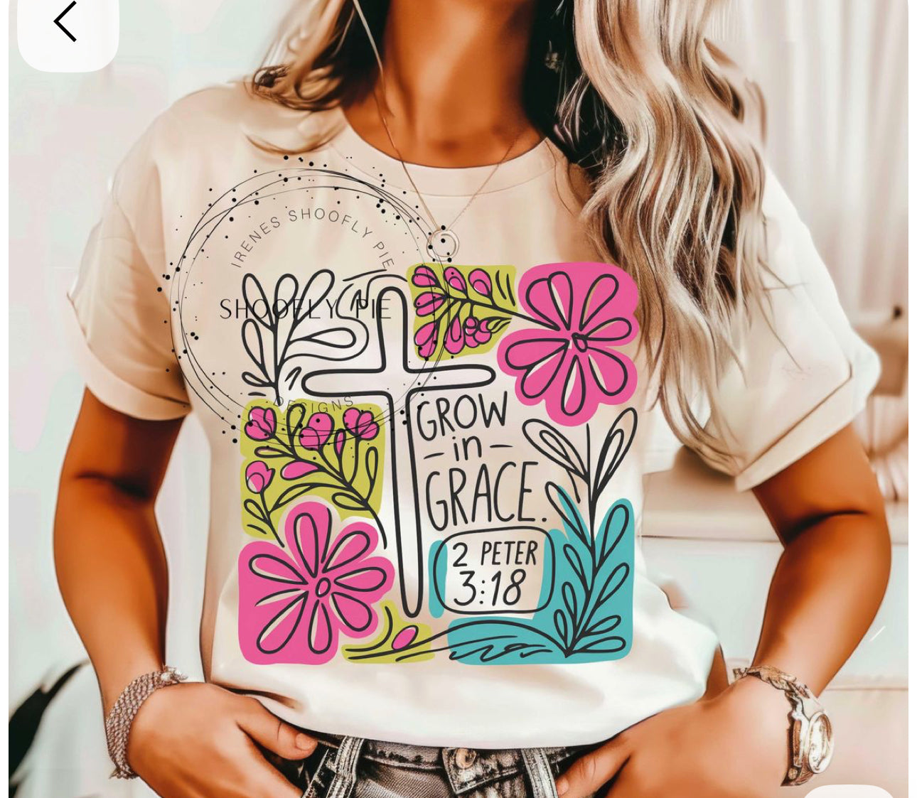 Grow in Grace tshirt