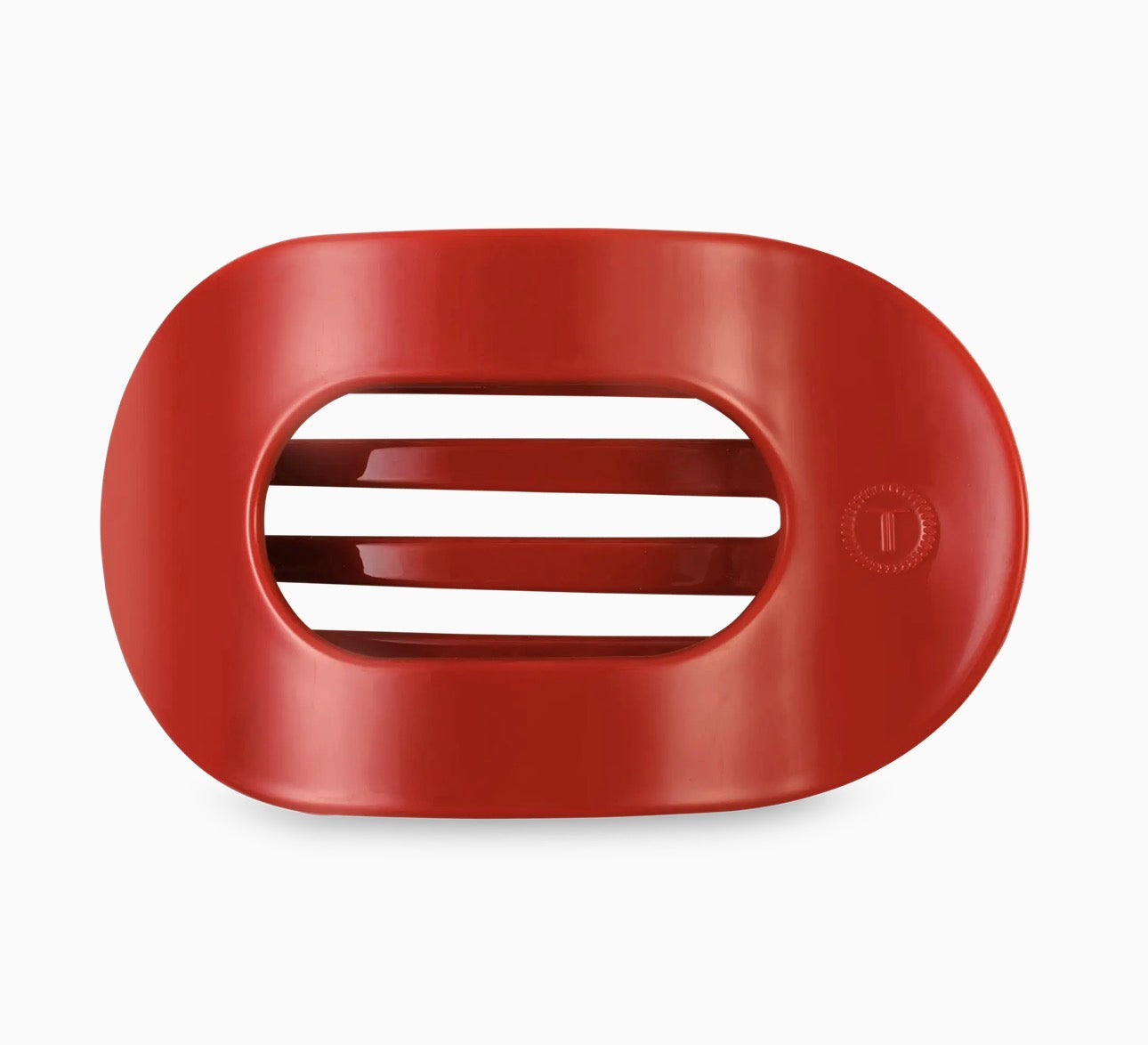 Red Carpet Ready Small Round Flat Clip