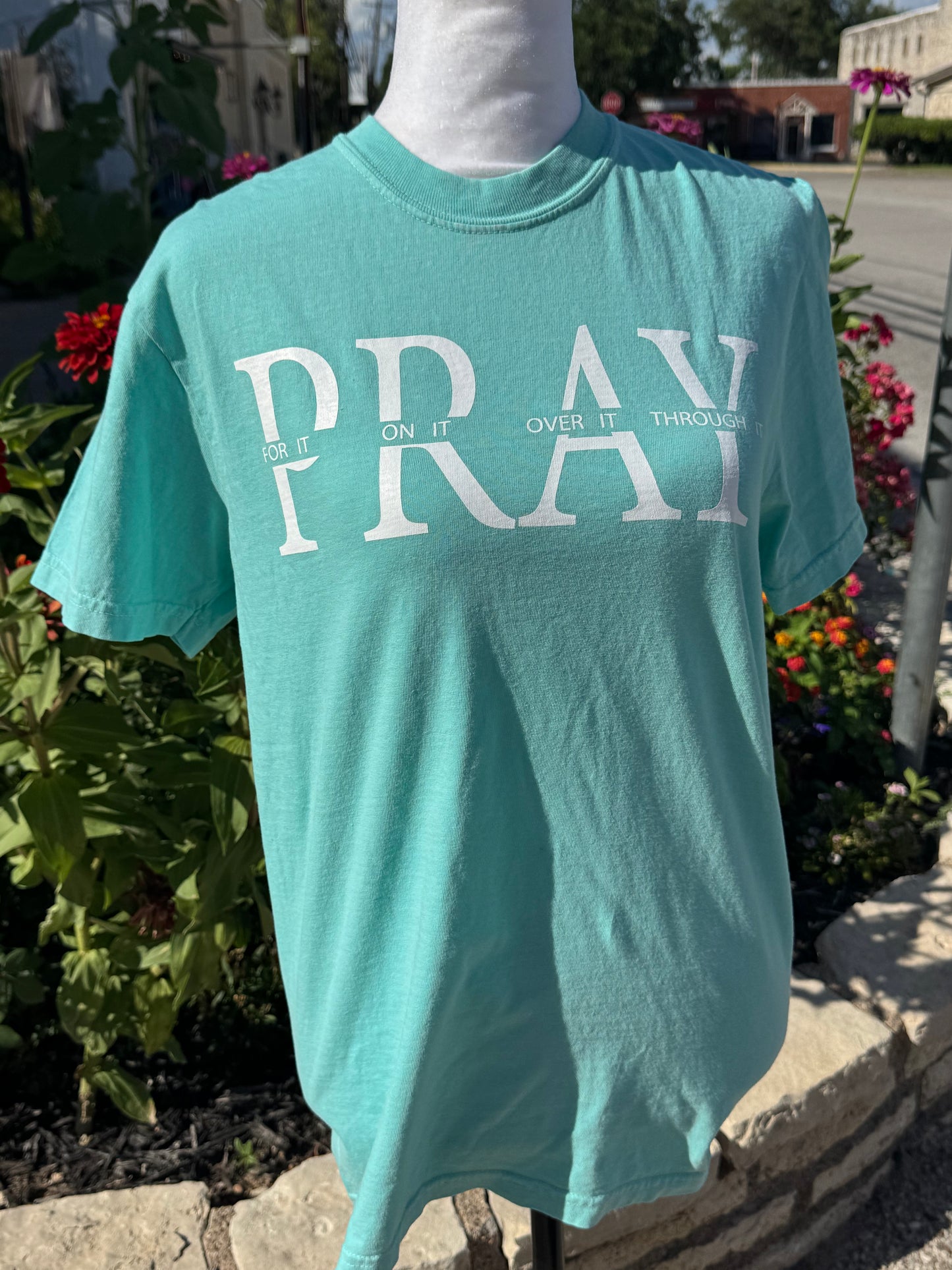 Chalky Mint Pray T-shirt