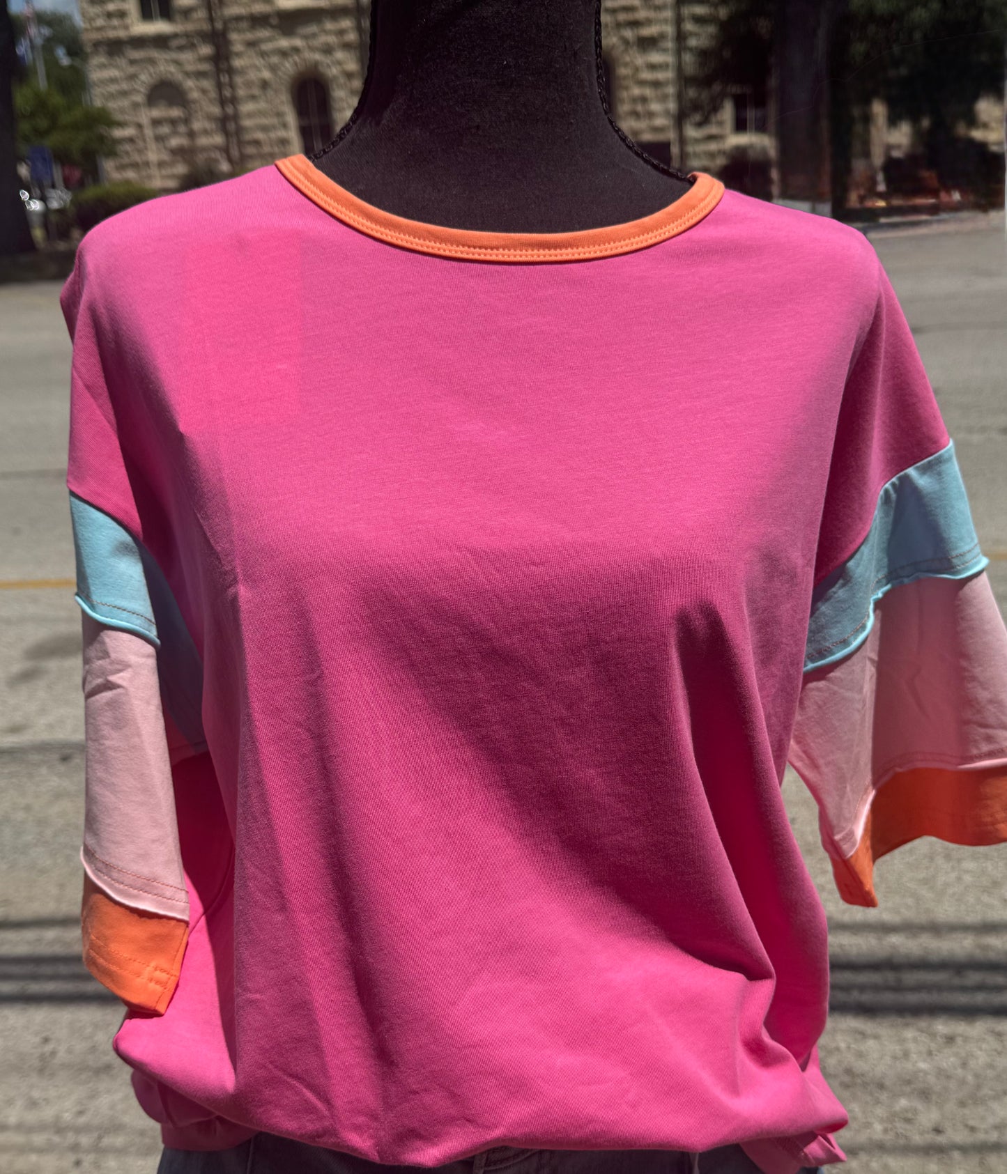 Rose casual loose tshirt