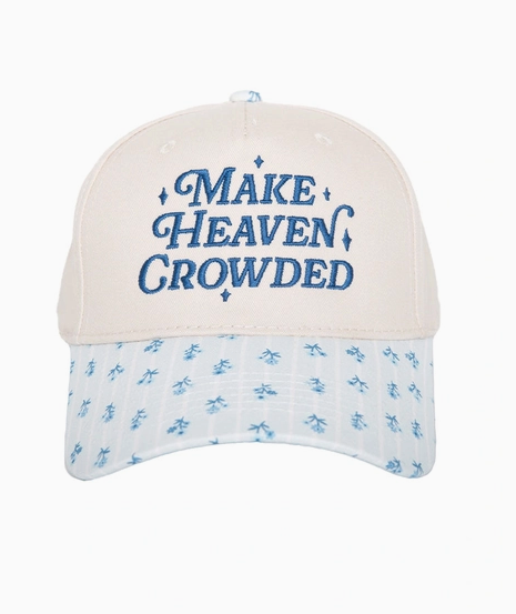 Make Heaven Crowded Vintage Trucker Hats
