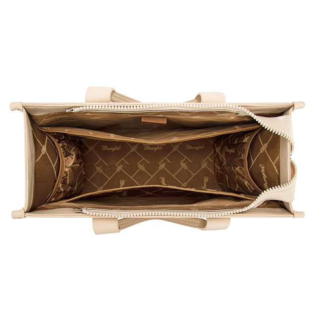 Work Tote/Large Carry Briefcase - Tan