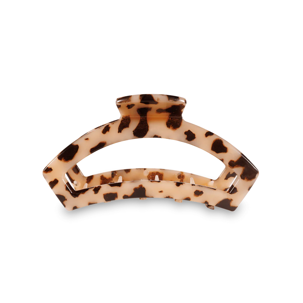 Open Blonde Tortoise Small Claw Clips