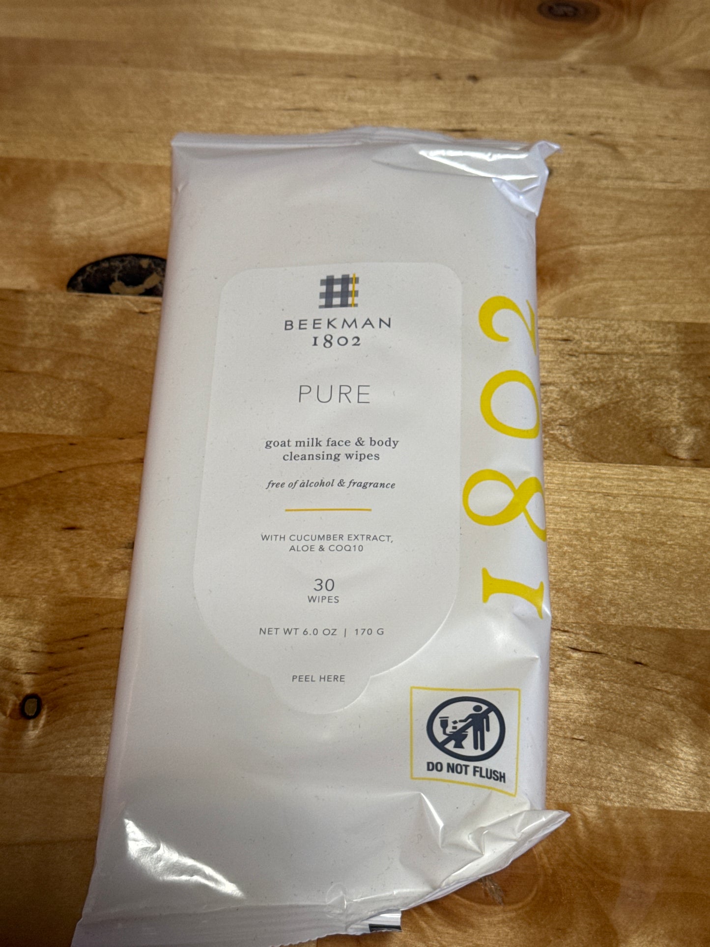 Pure Face and Body Cleansing Wipes