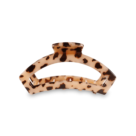 Open Blonde Tortoise Medium Claw Clip