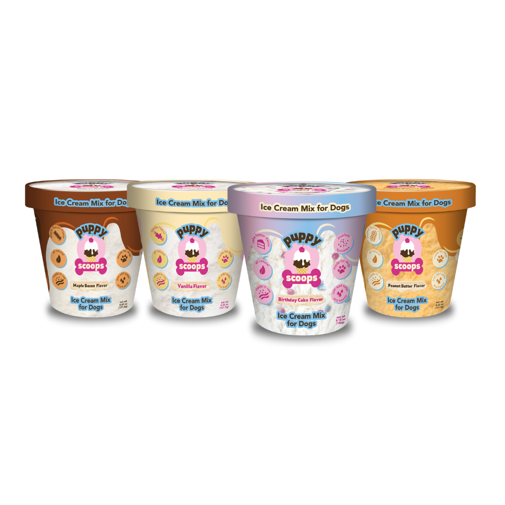 Scoops Ice Cream Mix for Dogs: Vanilla / 4.65 oz