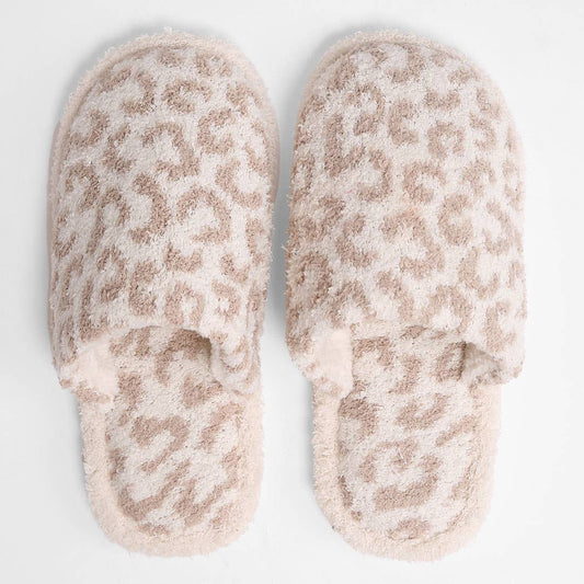 Leopard Slipper: S/M