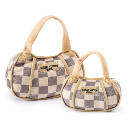 Checker Chewy Vuiton Handbag: Large