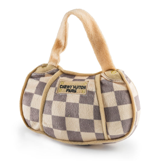 Checker Chewy Vuiton Handbag: Large