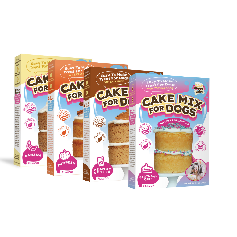 Puppy Cake - Dog Birthday with Pupfetti Sprinkles