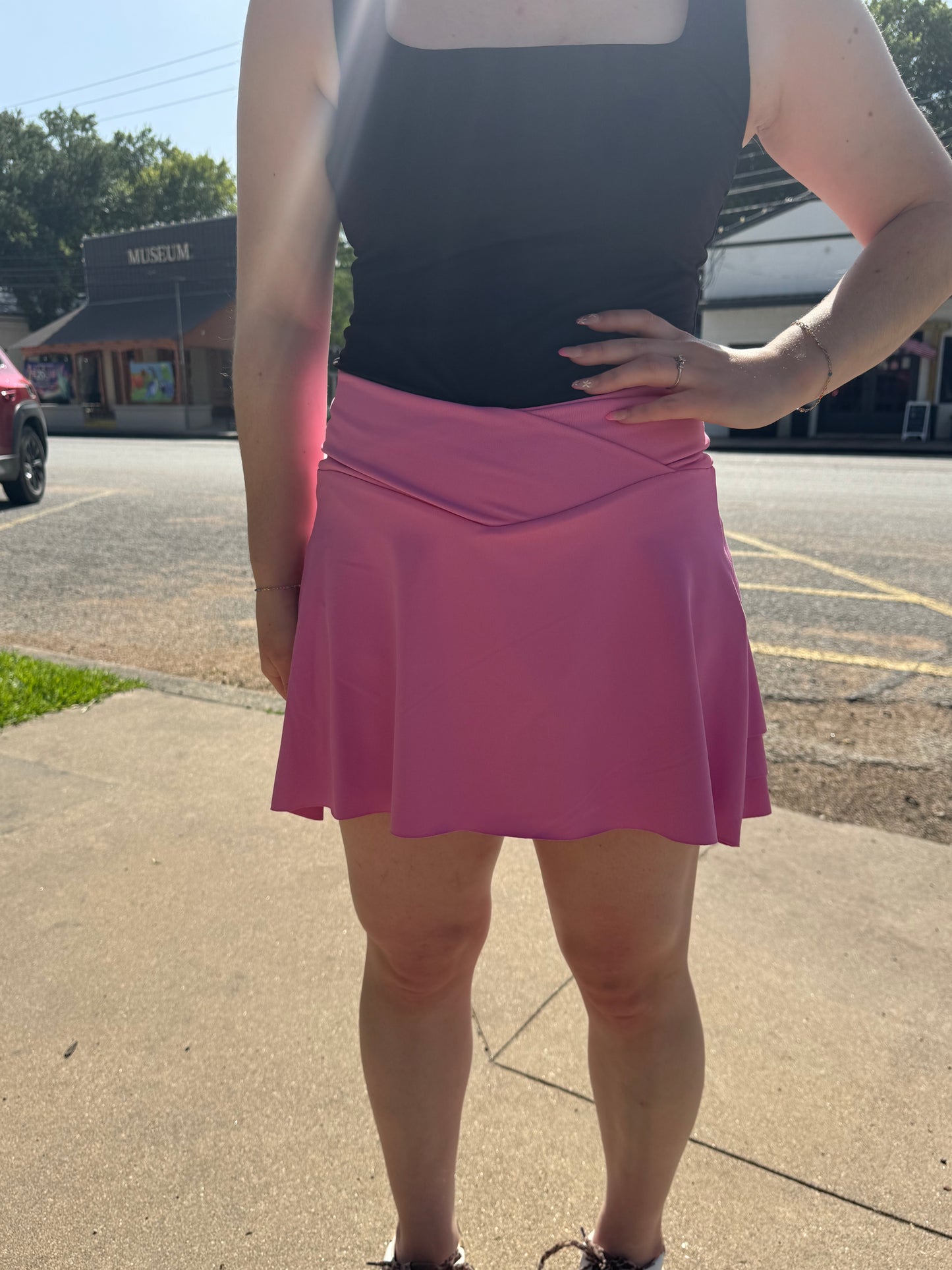 Pink Skort