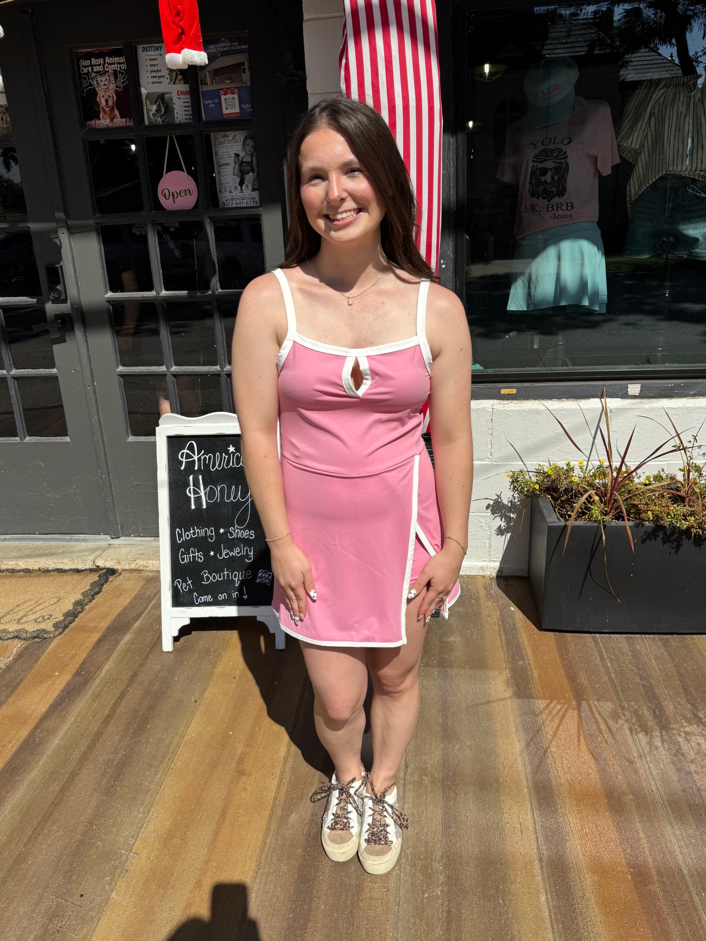 Pink Tennis Dress