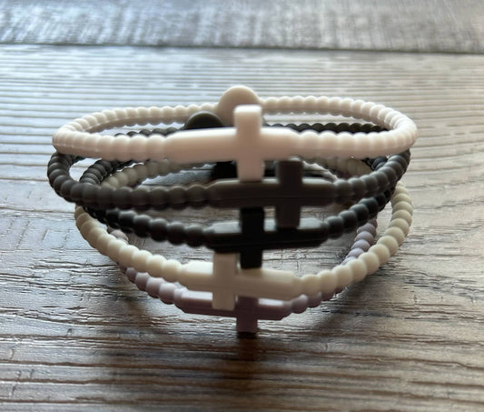 Cross Bracelet Greys