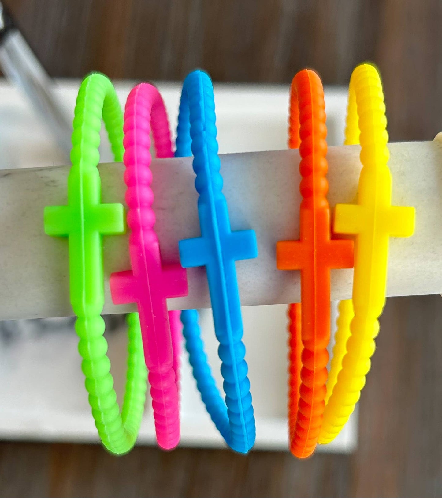 Cross Bracelet Greys