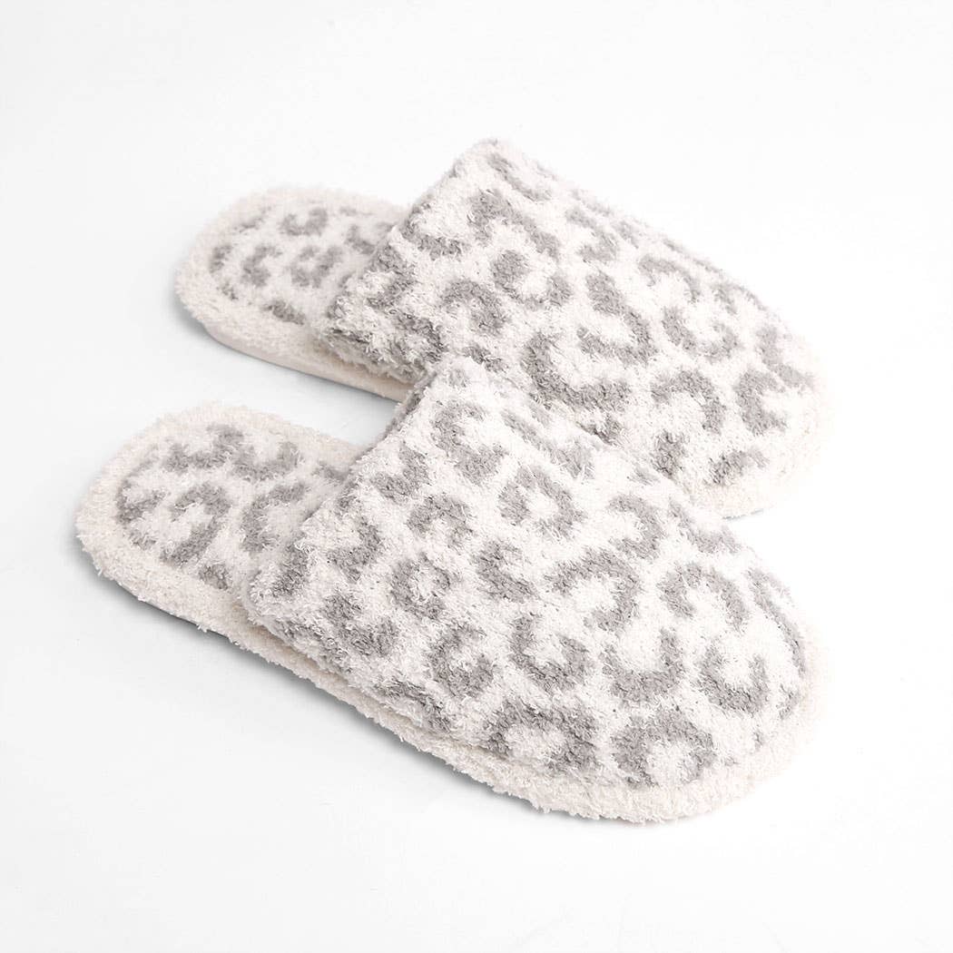 Leopard Slipper: S/M