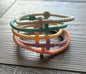 Pastel cross bracelet