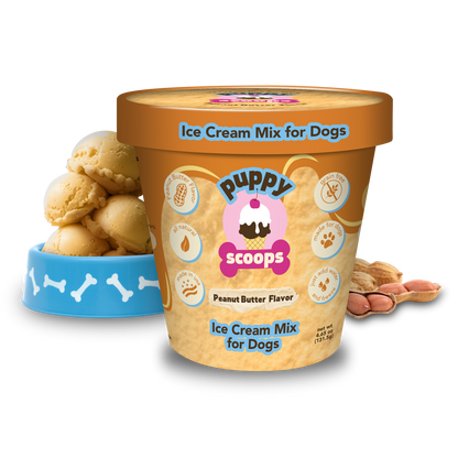 Puppy Ice Cream Mix for Dogs: Maple Bacon
