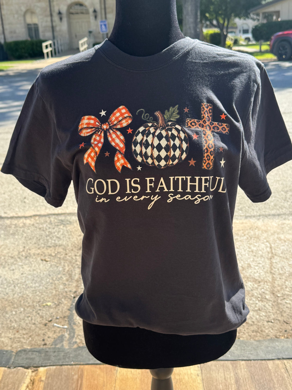 God is Faithful in every season T-shirt