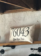 Zip Code Pillow