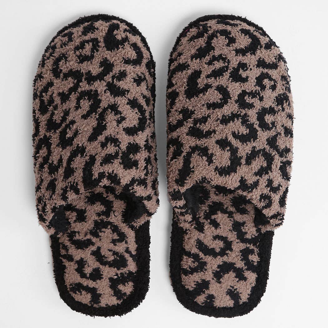 Leopard Slipper: S/M
