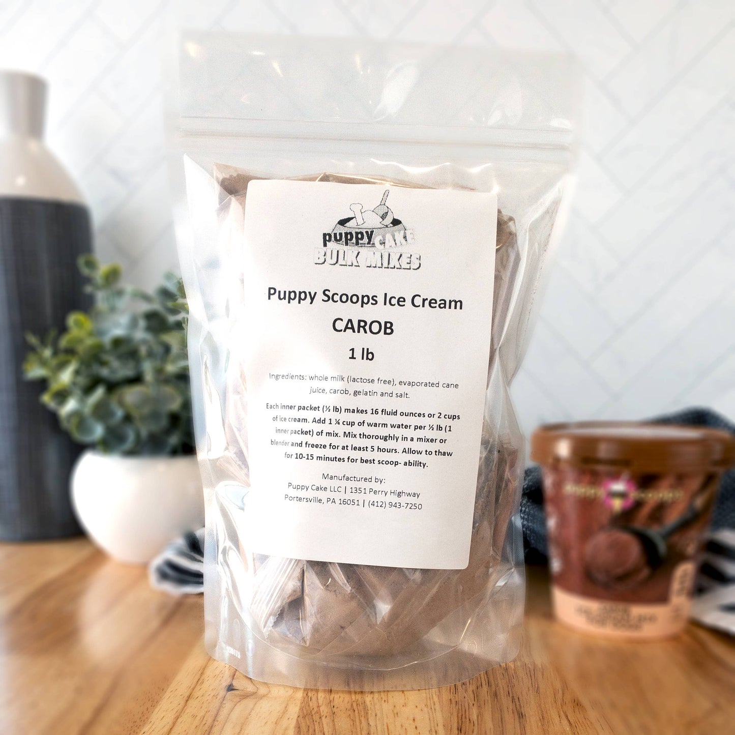 Ice Cream Mix - 1 lb. Bag: Maple Bacon
