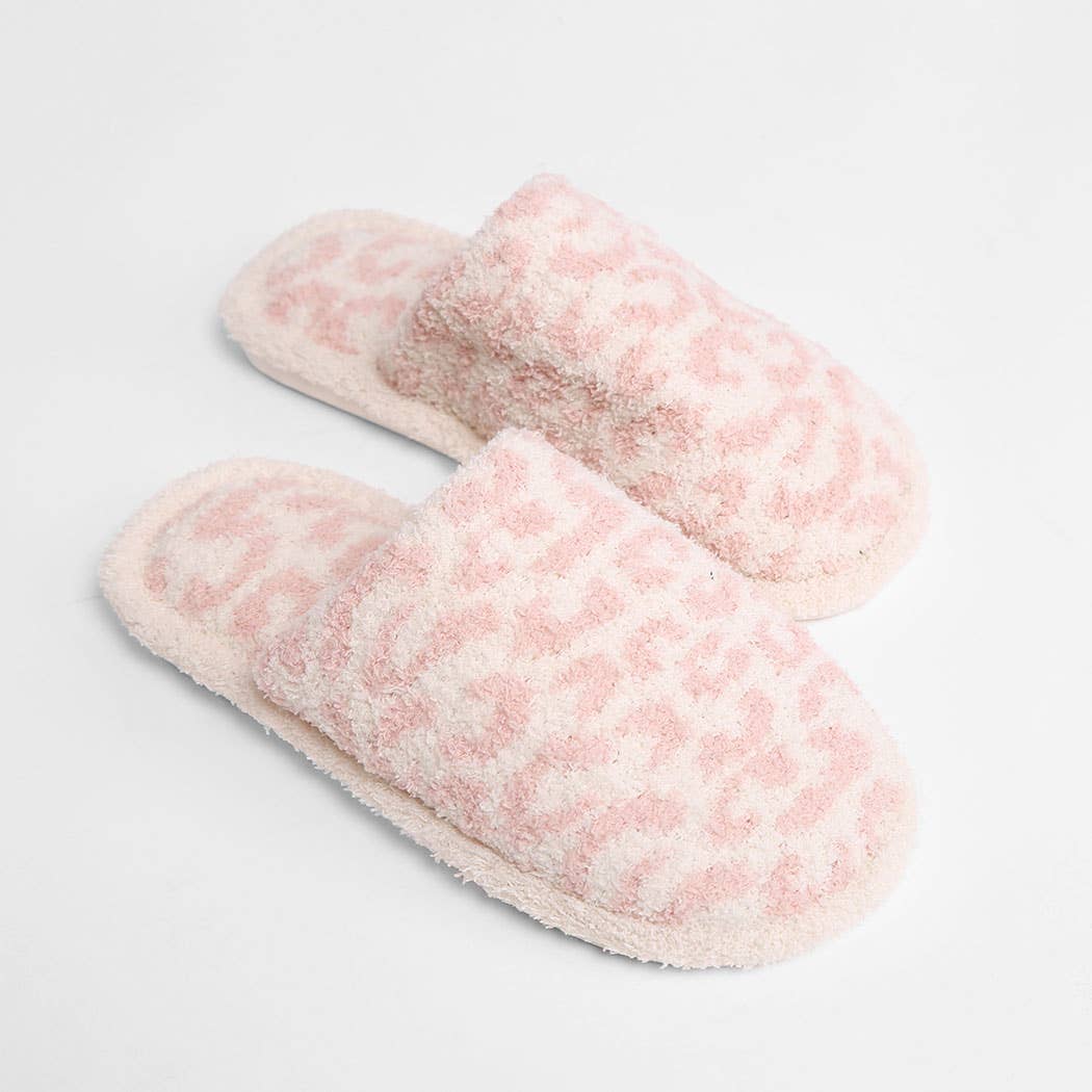 Leopard Slipper: S/M