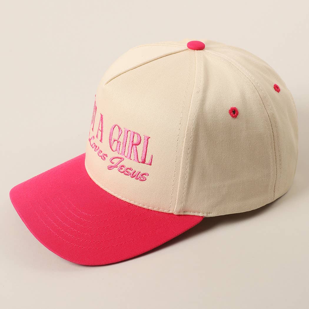 Just A Girl Who Loves Jesus HAT