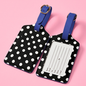Luggage Tag - After Dark Polka Dot