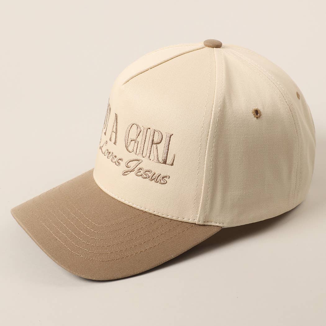 Just A Girl Who Loves Jesus HAT
