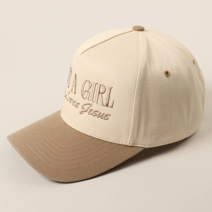 Just A Girl Who Loves Jesus HAT