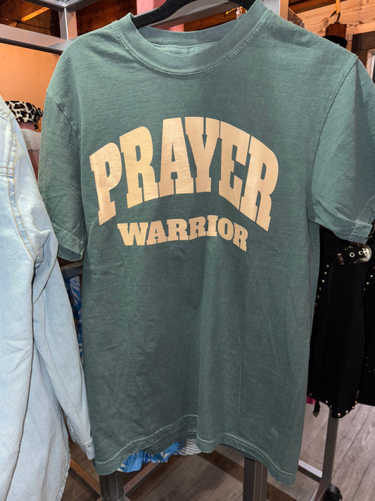Blue Space Prayer Warrior T-shirt