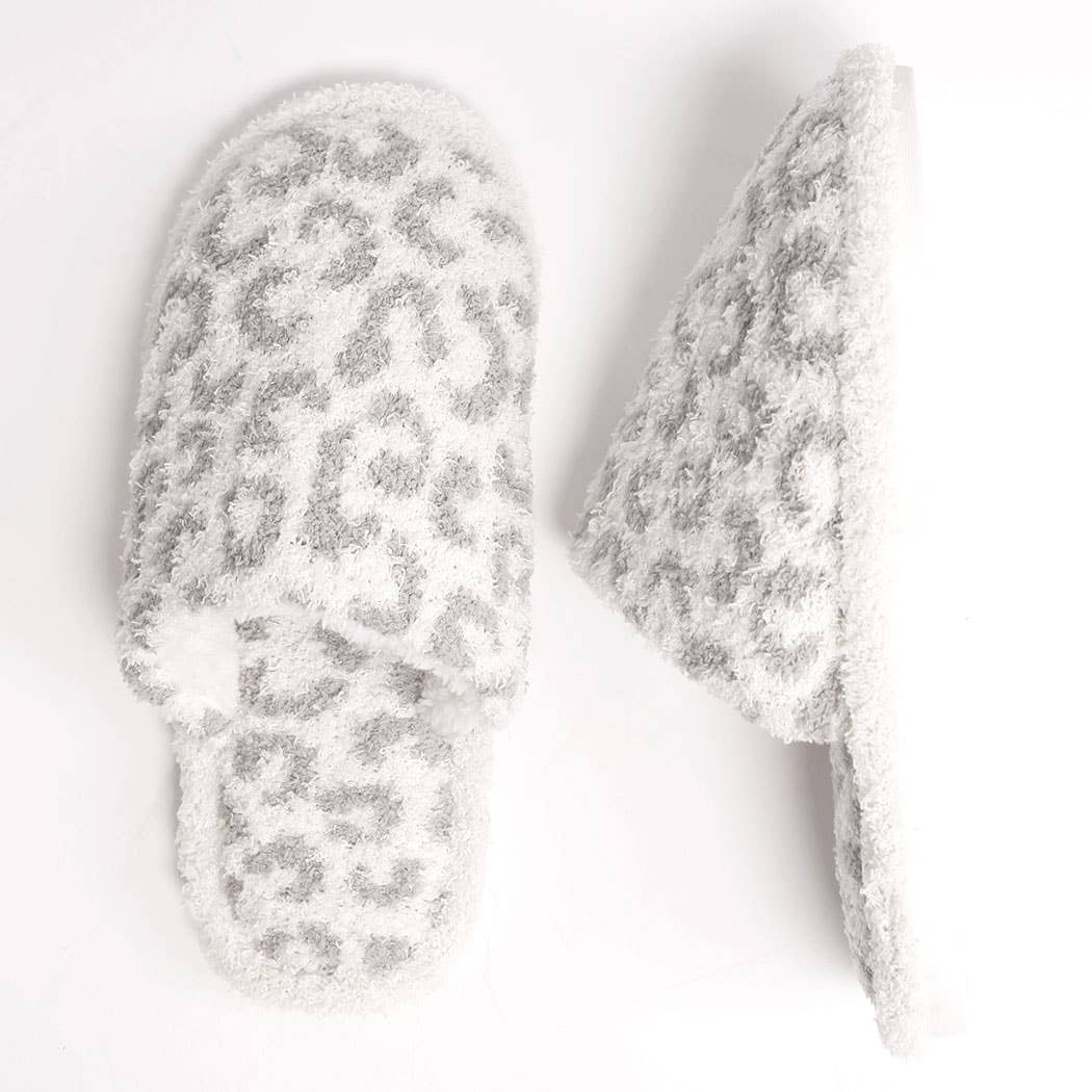 Leopard Slipper: S/M