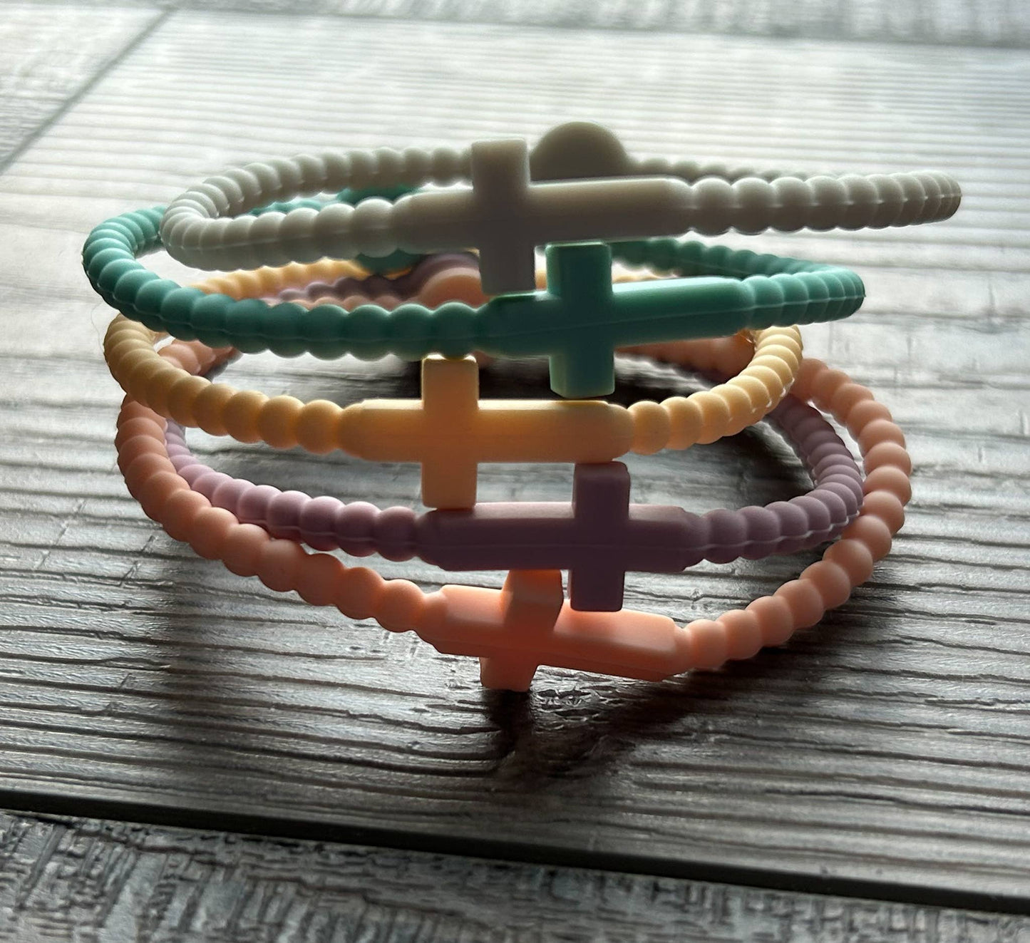 Cross Bracelet Greys