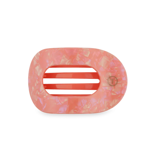Dreamsicle medium, flat round hair clip