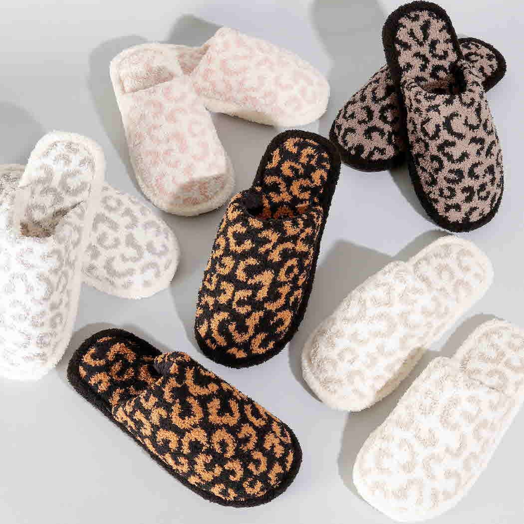 Leopard Slipper: S/M