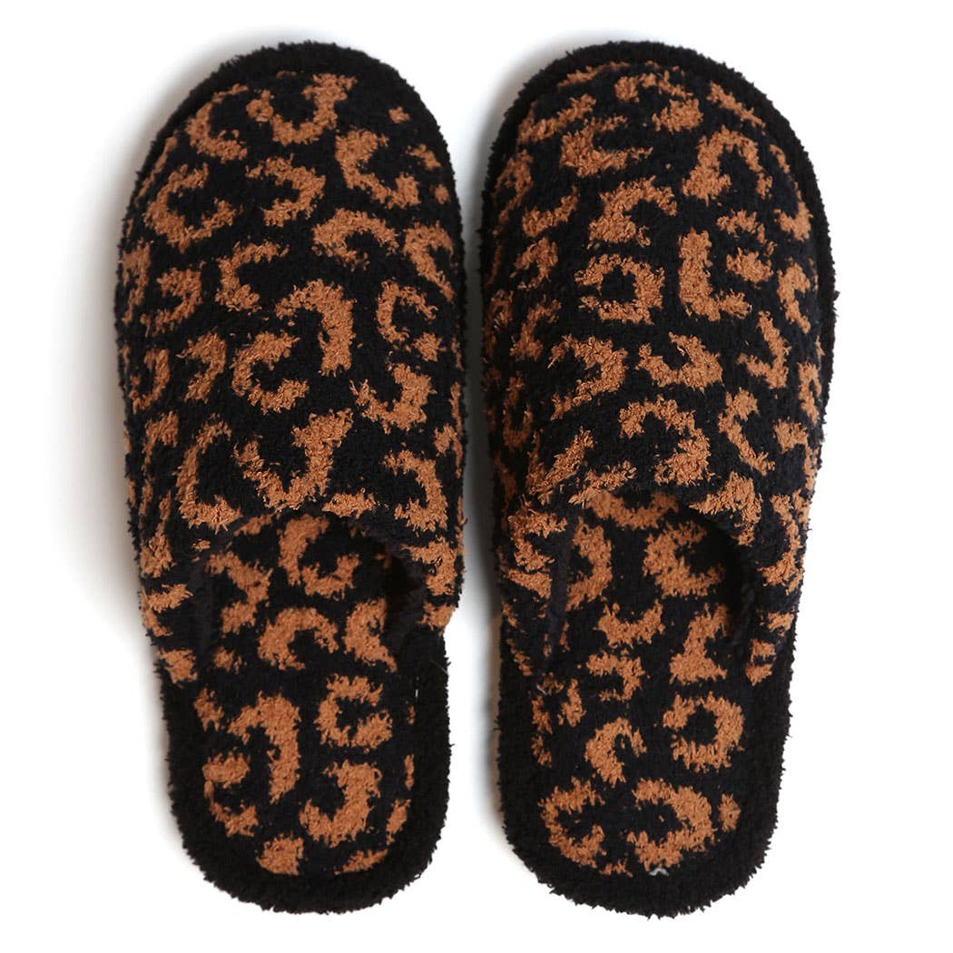 Leopard Slipper: S/M