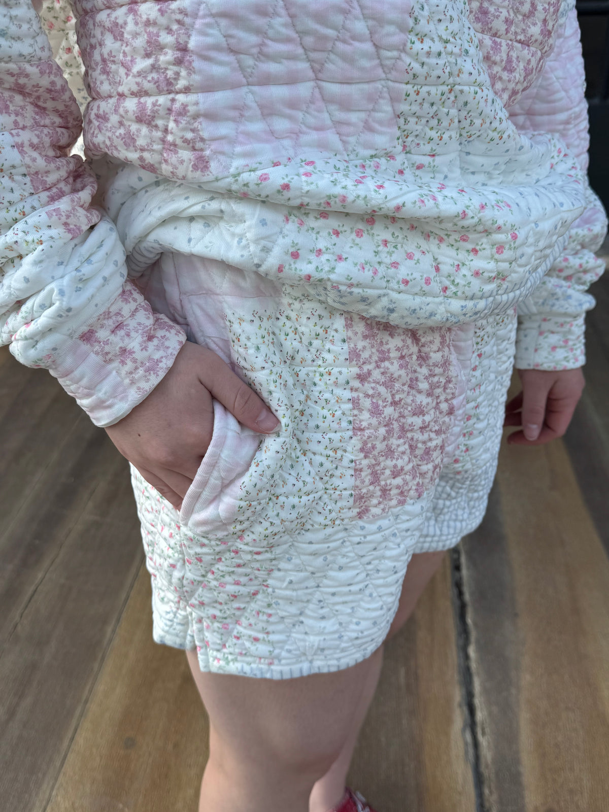 Kelly Quilted Mock Neck Set