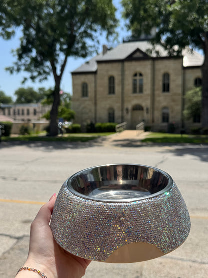 Bedazzled Dog bowls
