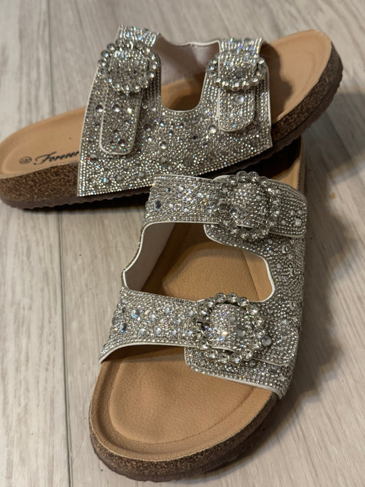 Sparkly Rhinestone Sandals