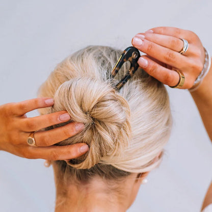 French Hair Pin/ Tortoise