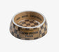 Tan Checker Chewy Vuiton Bowl