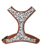 Charcoal Floral Dog Harness