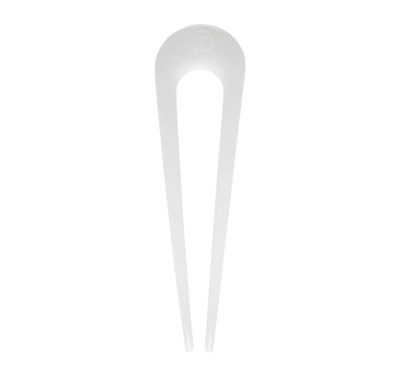 French Hair Pin/ Coconut White