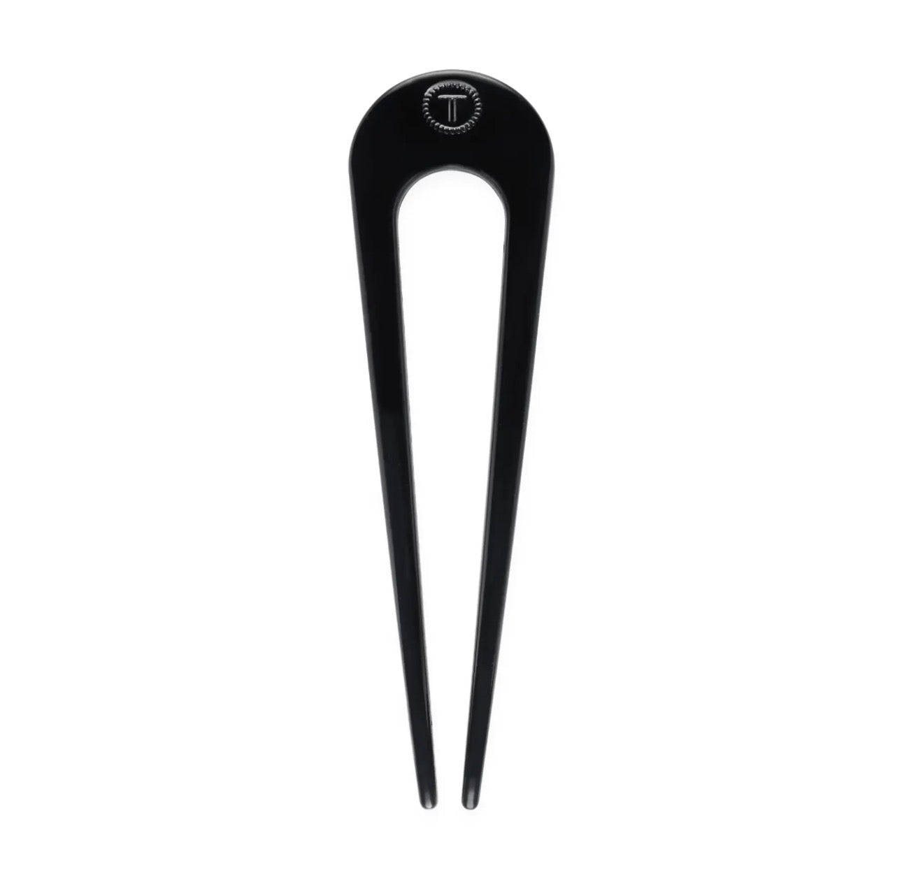 French Hair Pin/ Jet Black
