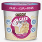 Dog Cake in a cup: Birthday Cake