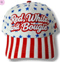 Red, White and Bougie Hat