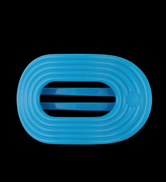 Miami Vice Small Flat Round Hair Clip
