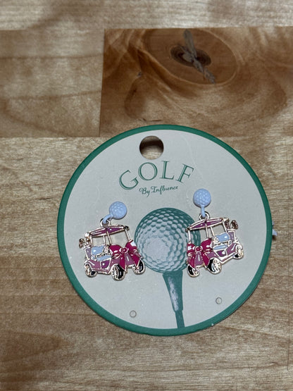 Golf Earrings