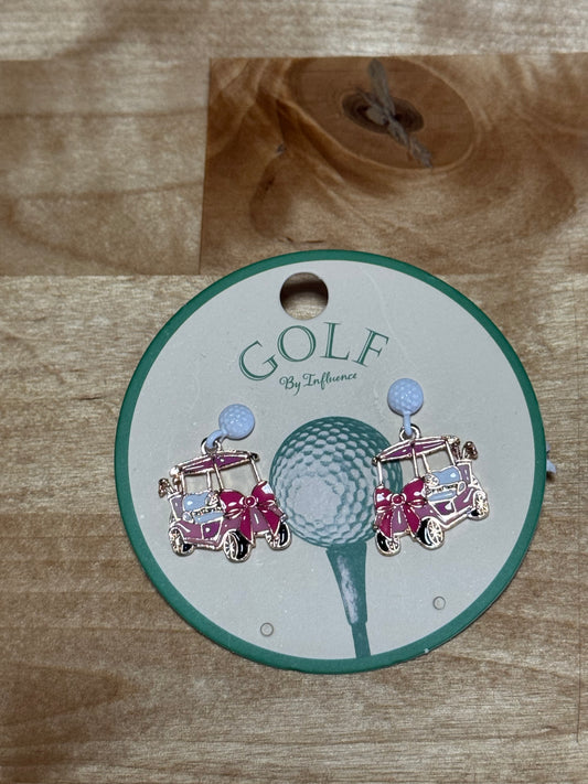 Golf Earrings